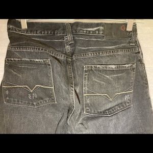 GUESS JEANS Men’s Black relaxed fit 30/30